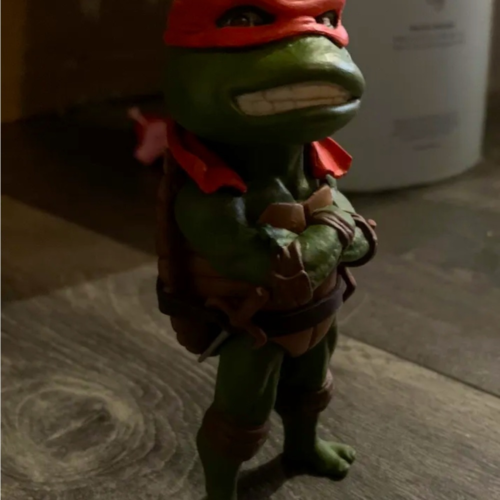 Plastic Cell Figure Raphael Teenage Mutant Ninja Turtles Official Sculpture
